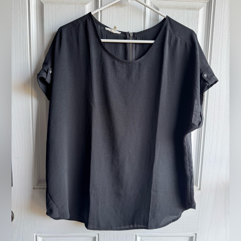 Maurices Classic Black Blouse